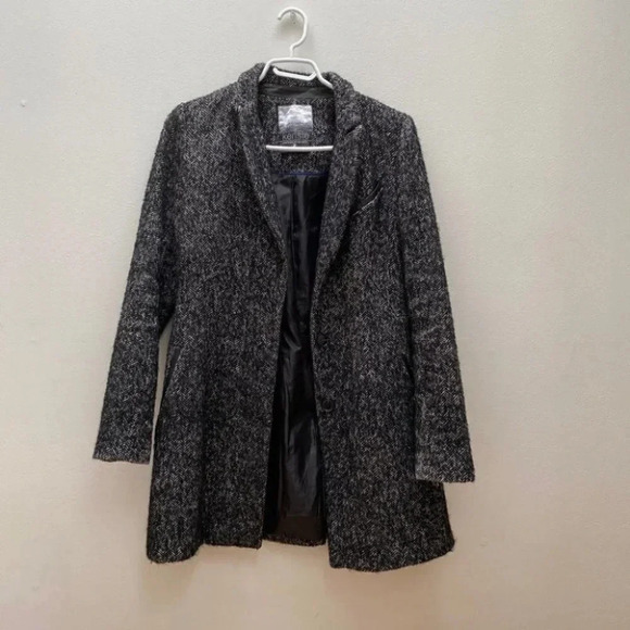 Kensie - Wool Blend Pea Coat - Picture 2 of 7